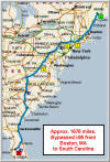 Route- ME to FL